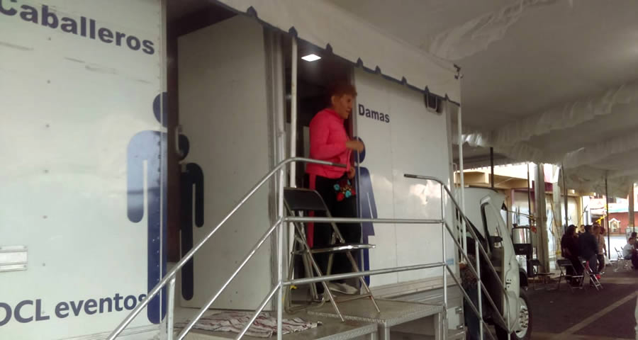 Renta de baños moviles para eventos y bodas