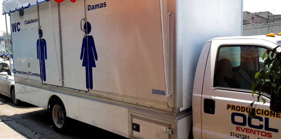 Renta de baños moviles para eventos y bodas