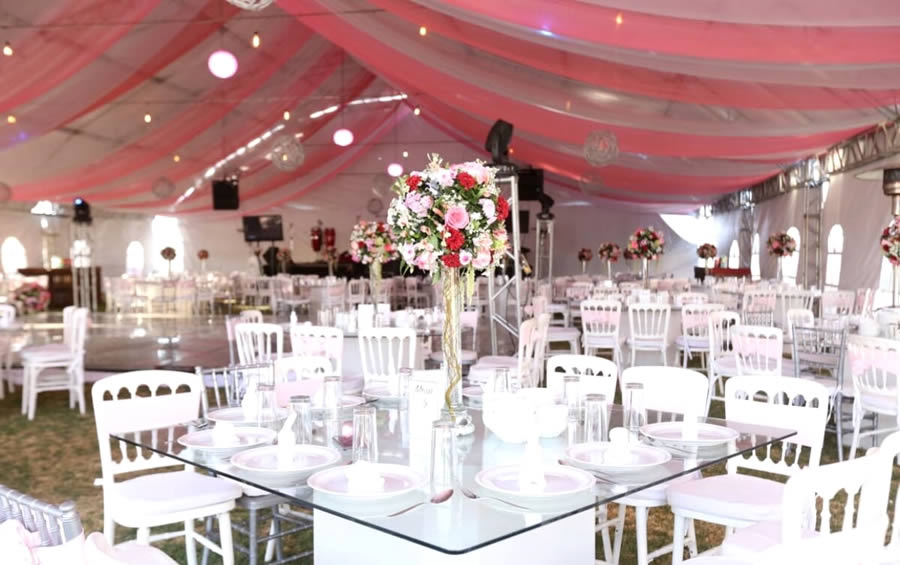 Renta de carpas para eventos y bodas