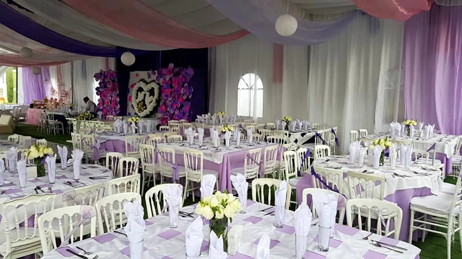 Renta de carpas para eventos y bodas