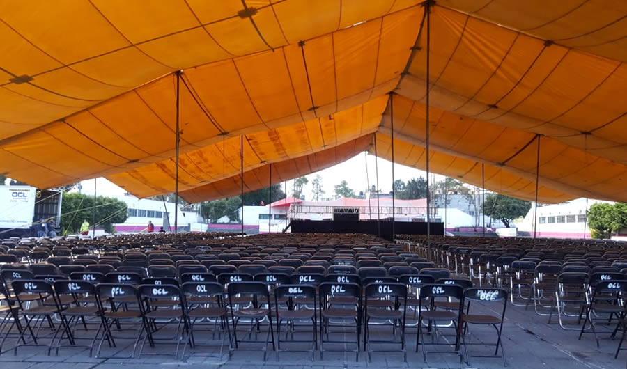 Renta de carpas para eventos y bodas