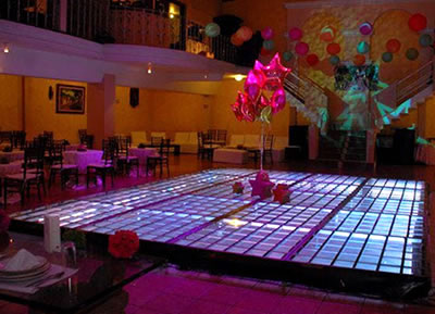 renta de pista de cristal para evento en CDMX