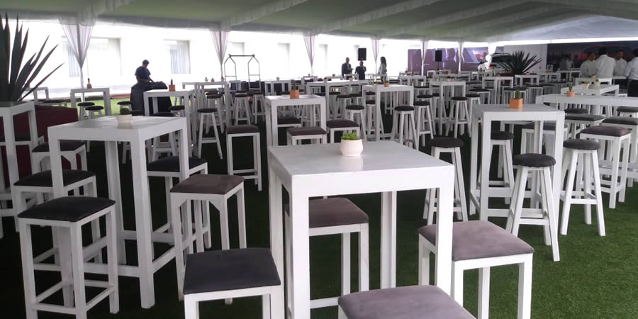 Renta de salas lounge para eventos sociales