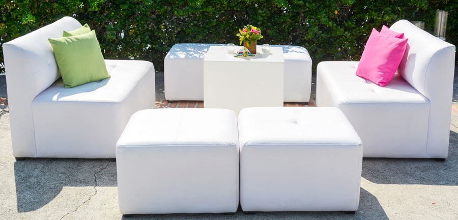 Renta de salas lounge para eventos sociales